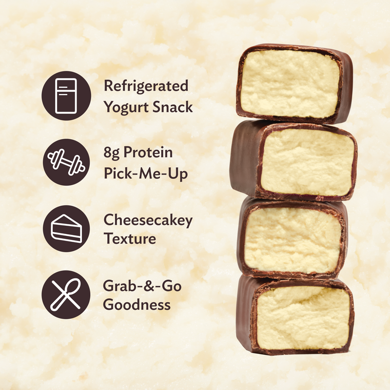 Refrigerated Greek Yogurt Bars - Full Size 4 Pack - Piña Colada