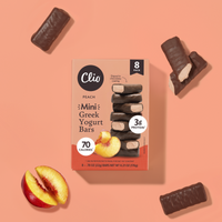 Refrigerated Greek Yogurt Bars - Mini Size 8 Pack - Peach